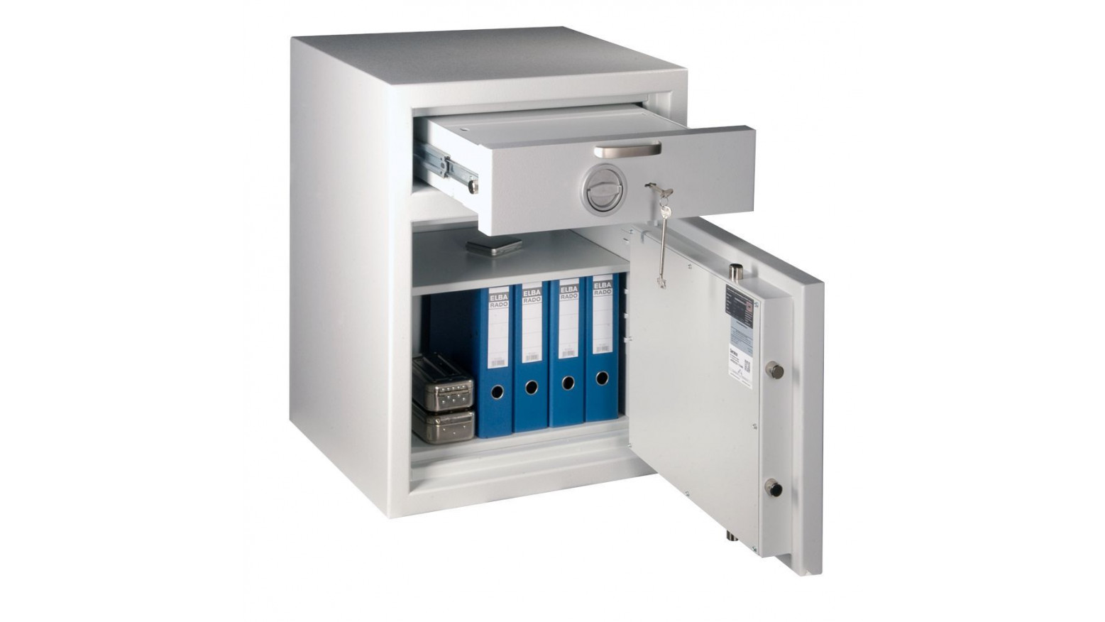 HTDPII 1 drawer safe Dropdown safe and deposit safe Dropdown safe
