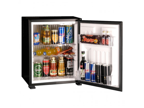 Minibar-Tiefkühlschrank - 460mm - 1 Glastür & eingebautem 19 Zoll  LCD-Display